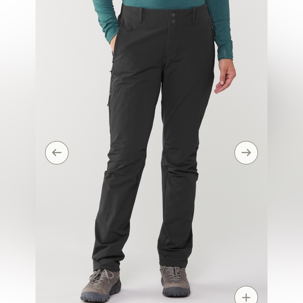REI Charcoal Gray Cargo/Hiking Pants‎ with Straight Leg Design